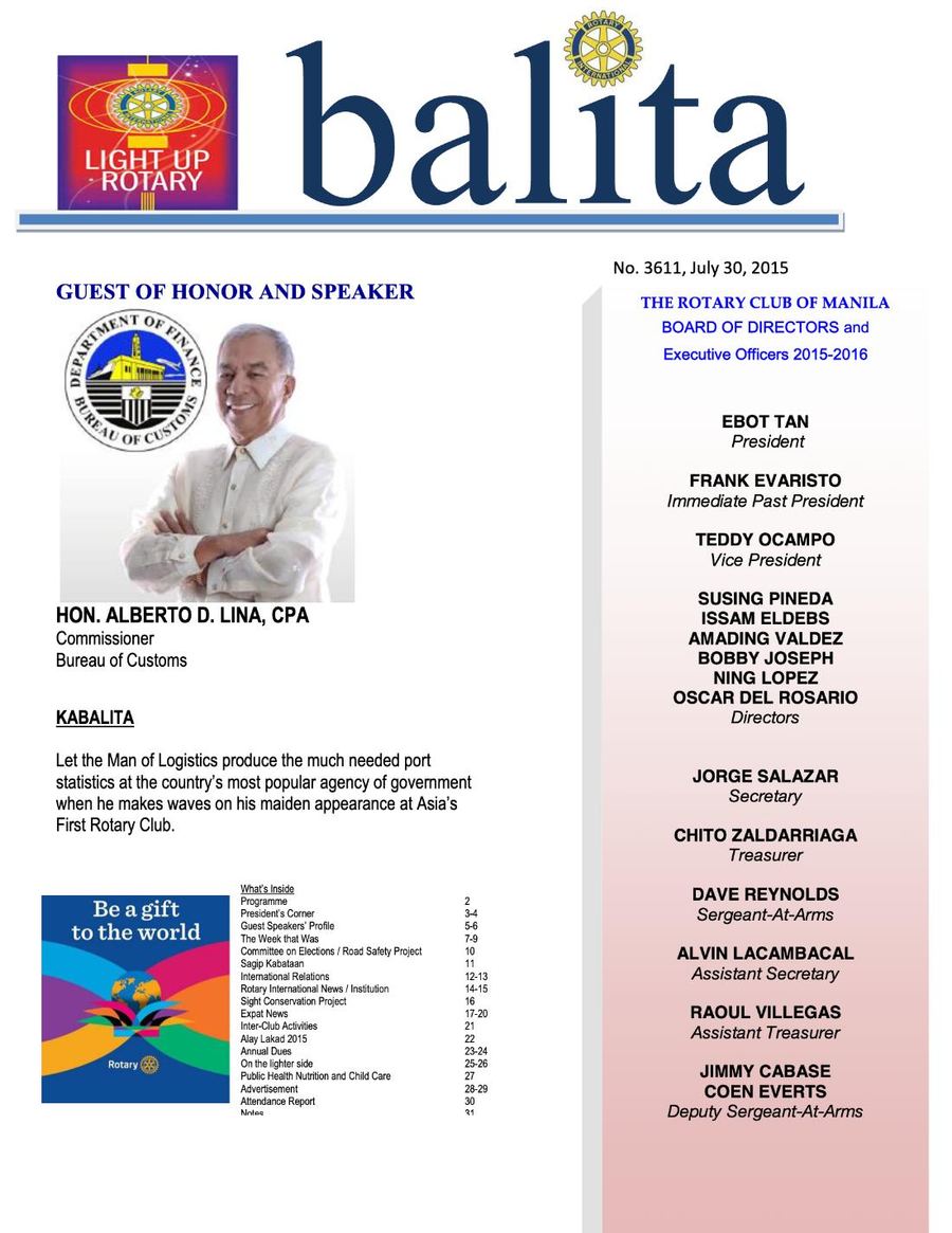 Balita issue 3611, PDF page 1