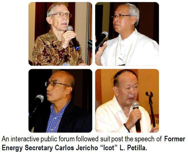 An interactive public forum followed suit post the speech of Former Energy Secretary Carlos Jericho "Icot" L. Petilla.