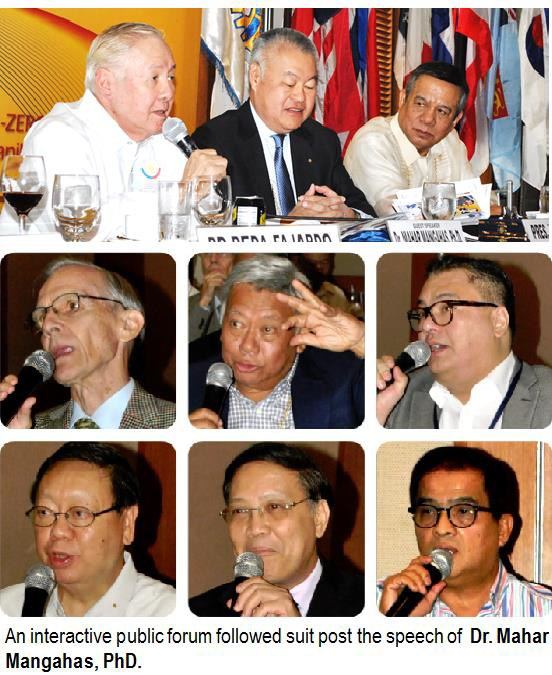 An interactive public forum followed suit post the speech of Dr. Mahar Mangahas, PhD.