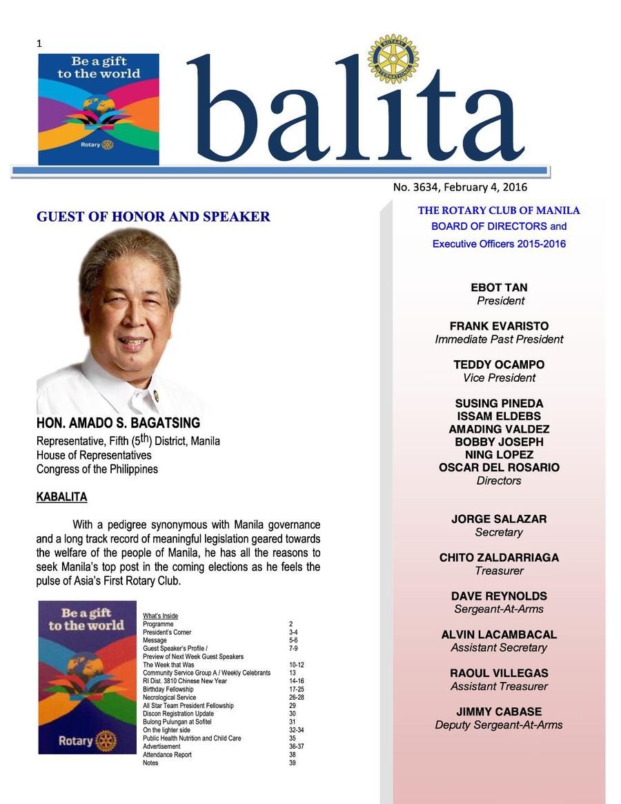 Balita issue 3634, PDF page 1