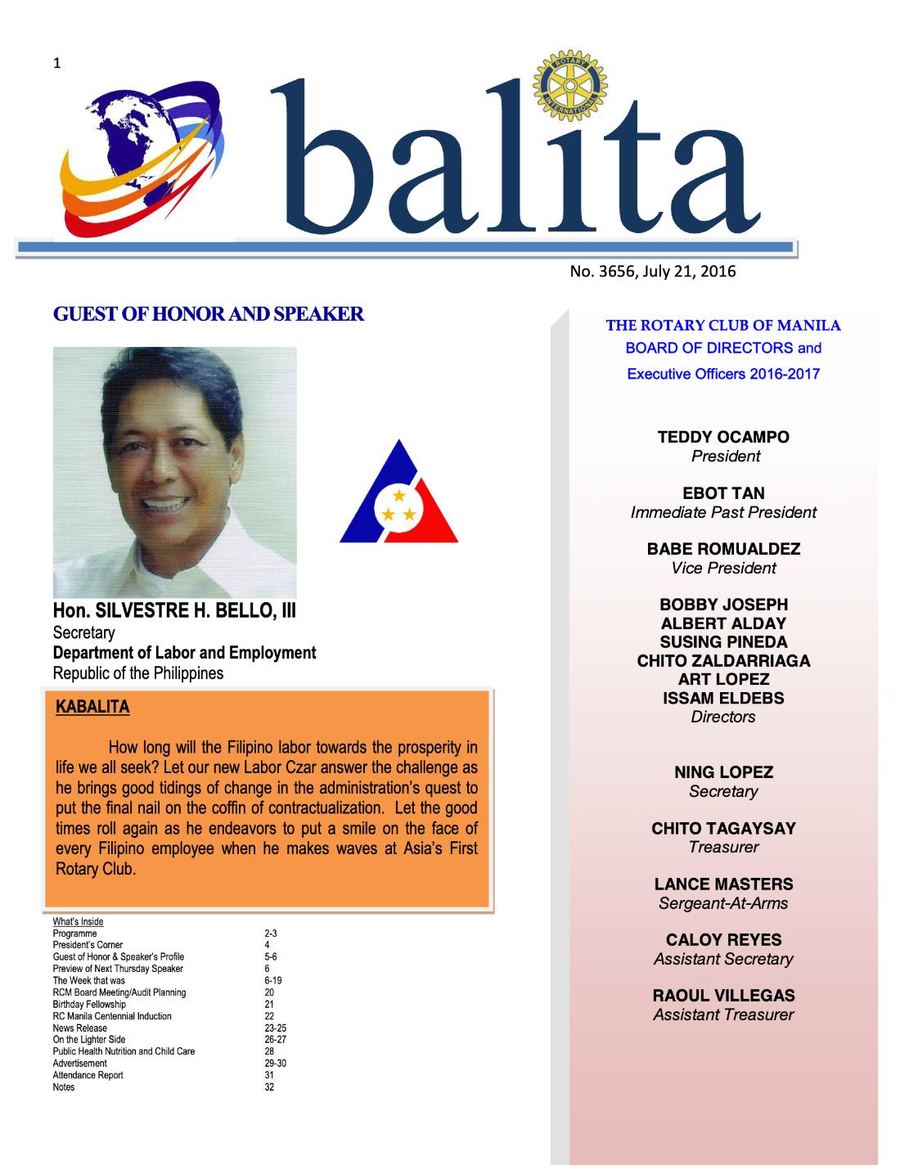 Balita issue 3656, PDF page 1