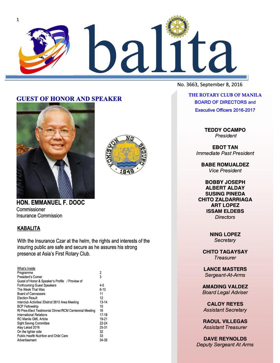 Balita issue 3663, PDF page 1