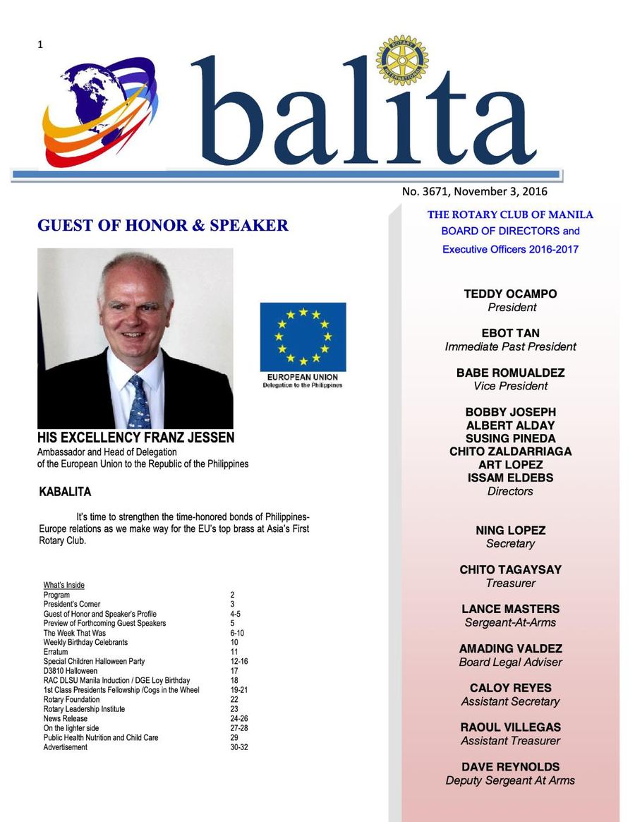 Balita issue 3671, PDF page 1