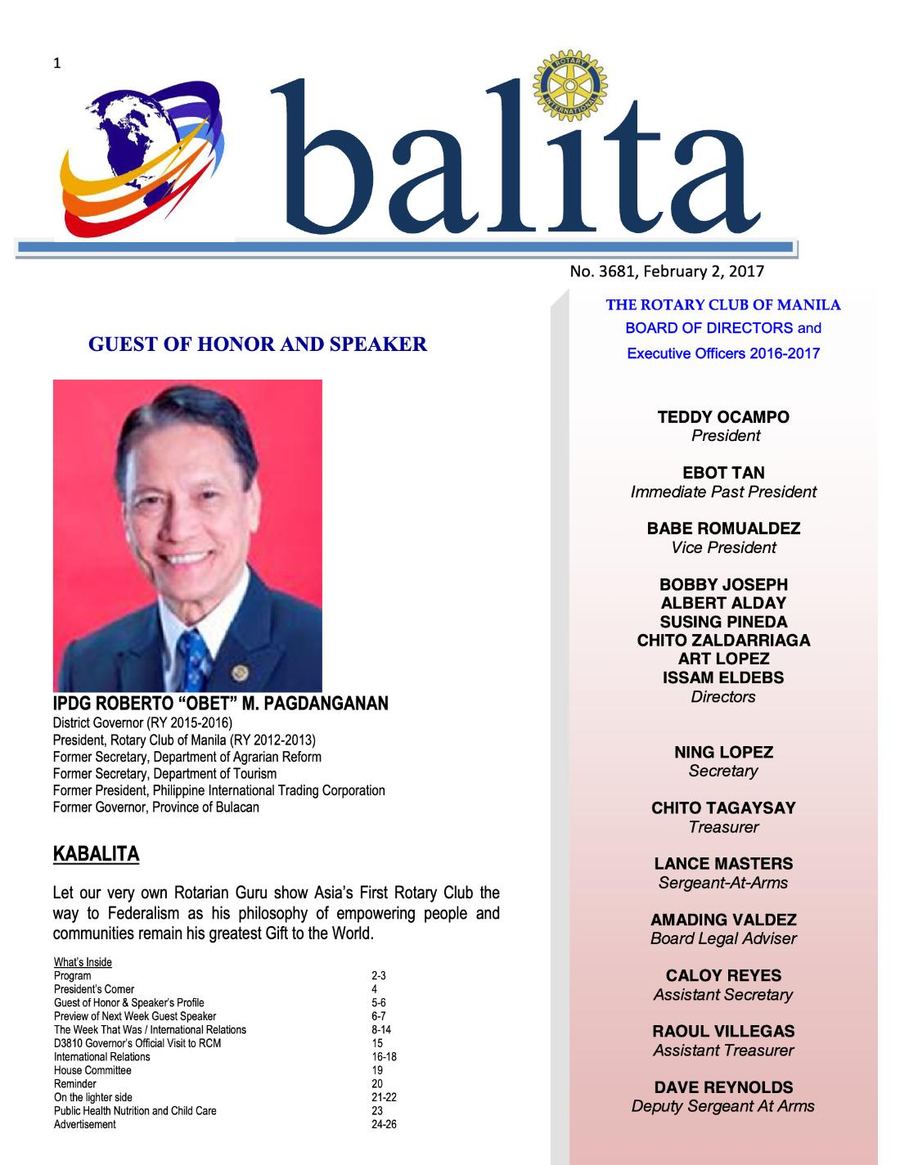 Balita issue 3681, PDF page 1