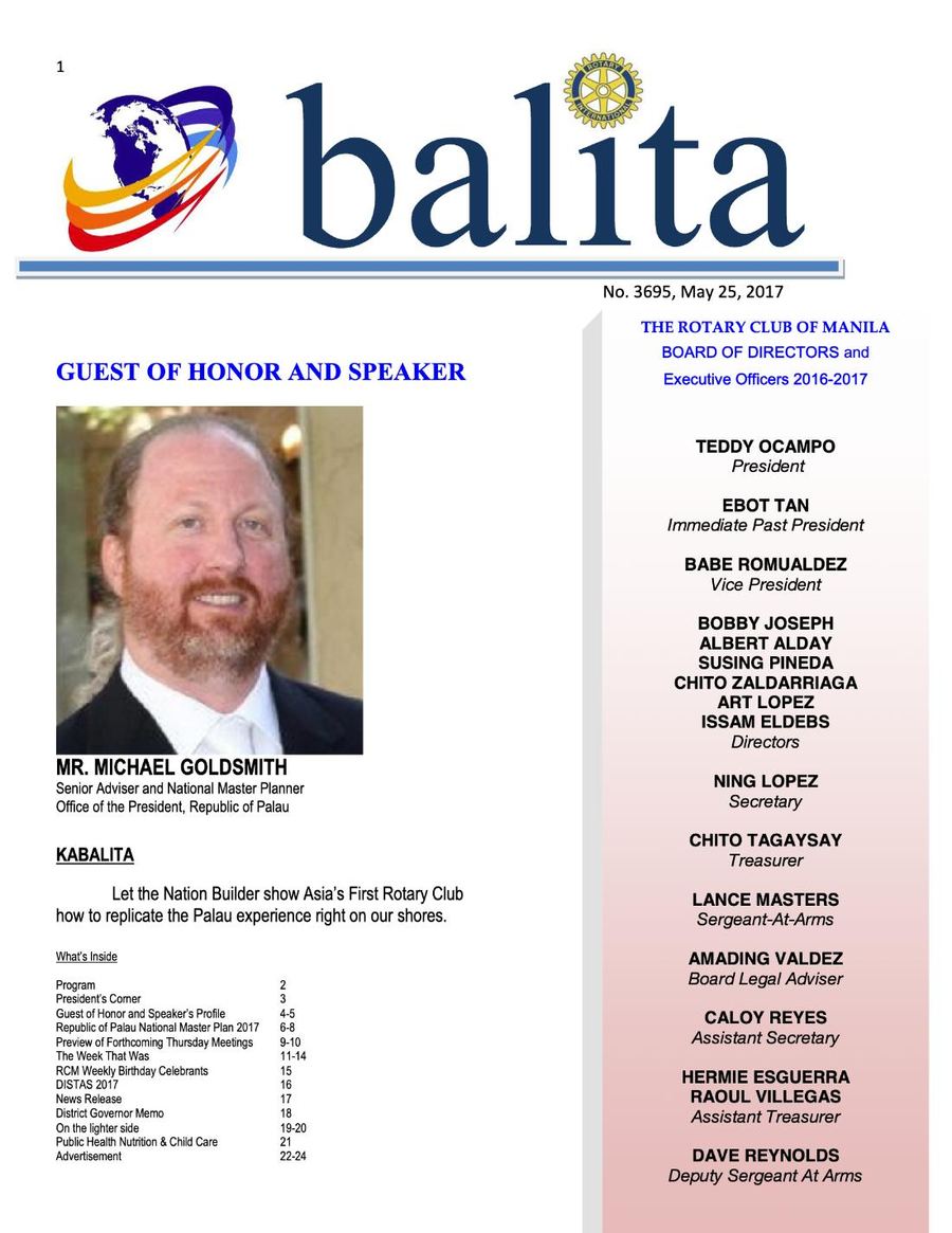 Balita issue 3695, PDF page 1