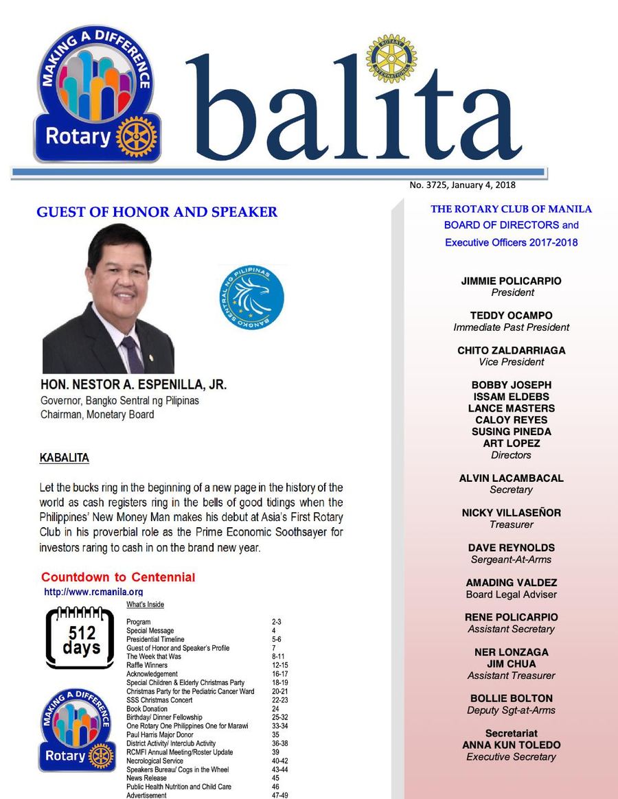 Balita issue 3725, PDF page 1