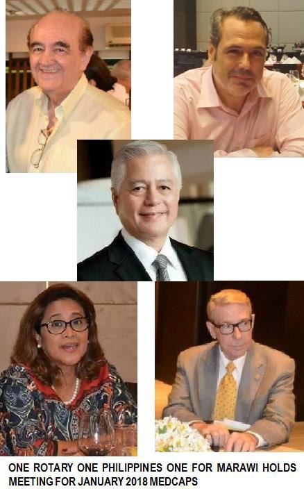 ONE ROTARY ONE PHILIPPINES ONE FOR MARAWI HOLDS MEETING FOR JANUARY 2018 MEDCAPS