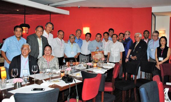 Manila Rotarians hosted a Welcome Dinner for members of the Rotary Club of Osaka East last April 10, 2018 at El Cirkulo in Makati City.