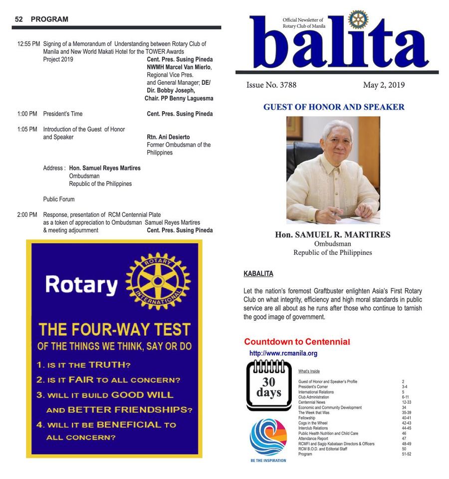 Balita issue 3788, PDF page 1