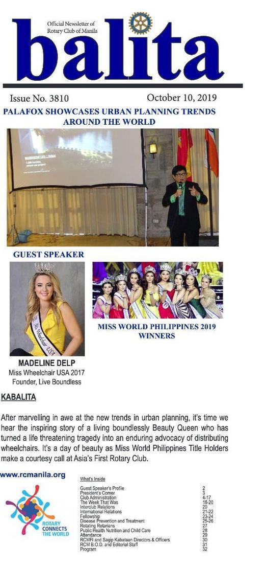 Cover of Balita issue 3811