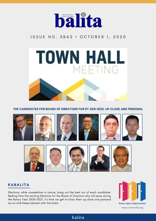 Cover of Balita issue 3842