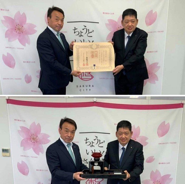 Constant RCM Supporter Rtn. Kenji Mori of Kuzuha Rotary Club Receives Awards from Japanese Emperor