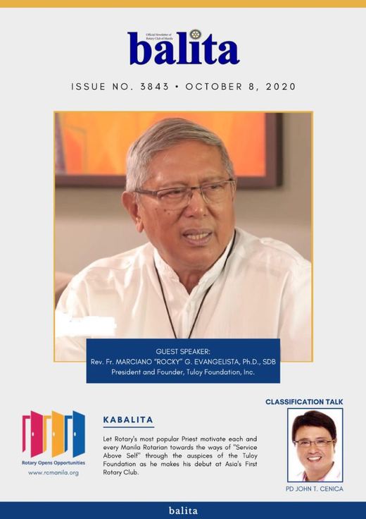 Cover of Balita issue 3843
