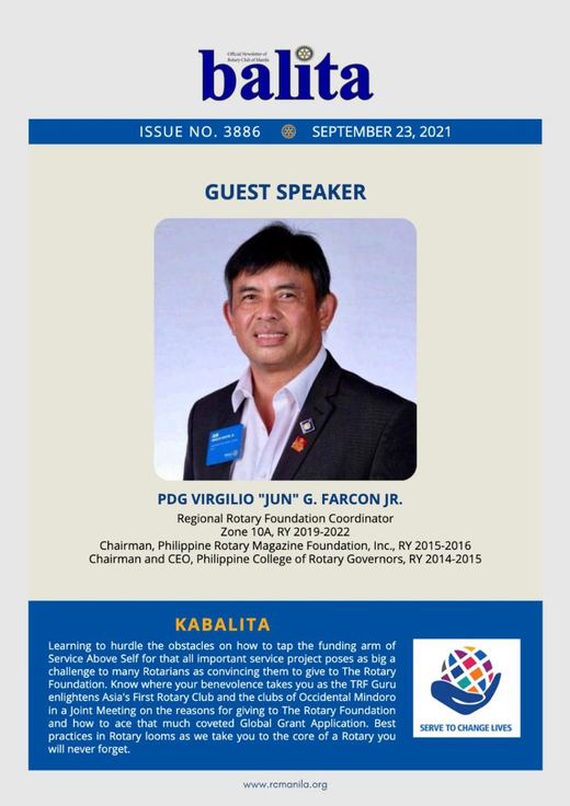 Cover of Balita issue 3886