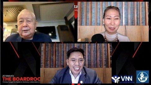 Manila Rotarians Lead Staging of JCI Makati's The Boardroom Where Four Major Organizations Took Part