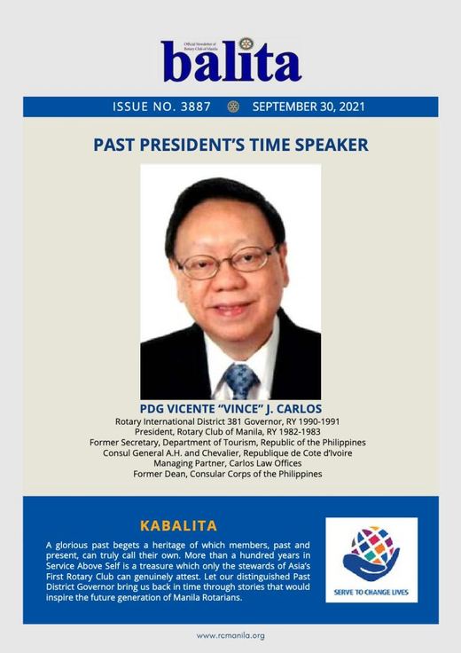 Cover of Balita issue 3887