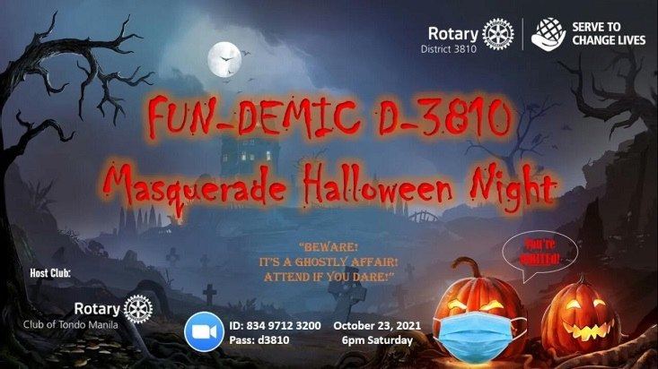 Fun-demic D-3810 Masquerade Halloween Night