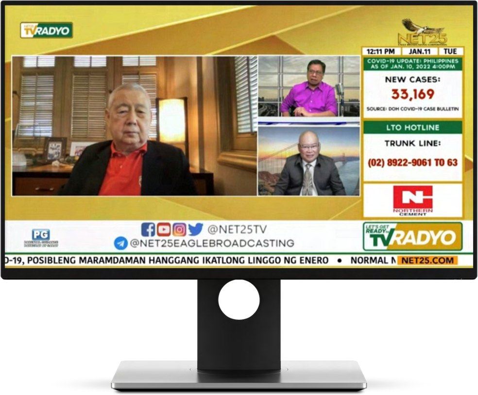 DDCC/IPP Bobby Joseph Interviewed on Let’s Get Ready to TV/Radyo on Net 25 Regarding Rotary Club of Manila Dualtech Scholarship