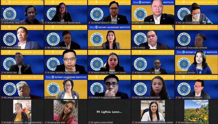 Manila Rotarians Attend Rotary Leadership Institute 1 Batch 2