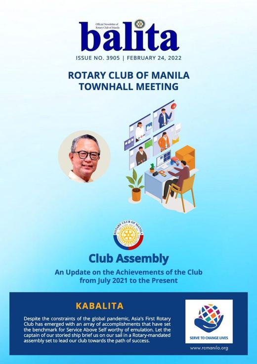 Cover of Balita issue 3905