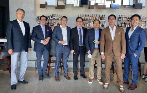 Manila Rotarians Hold Post Weekly Membership Meeting Fellowship at C Lounge of Conrad Manila