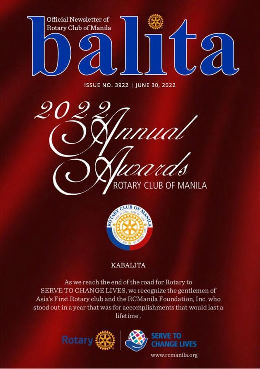 Cover of Balita issue 3922
