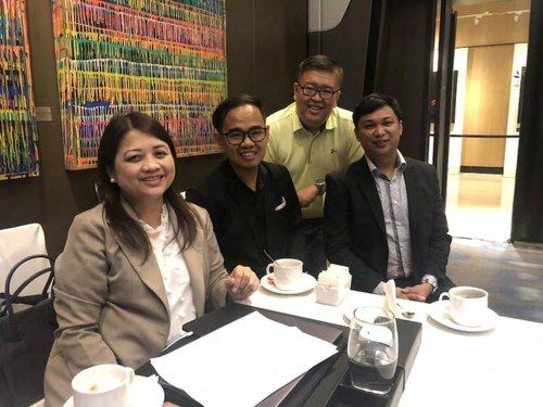 Governor's Visit and Meeting of the Rotary Club of Manila San Miguel, Daughter Club of the Rotary Club of Manila