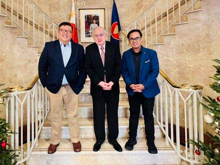 Manila Rotarians in a Courtesy Call with PVP Babe Romualdez