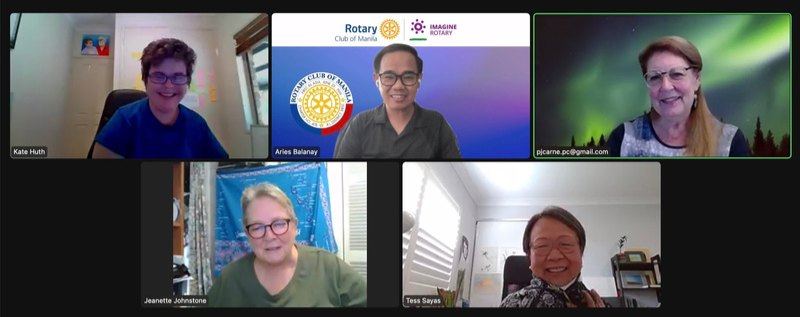 Meeting with Rotary Club of Blacktown, Rotary Club Paddington in Australia, and Teacher in a Box Executives for a Potential Global Grant Project