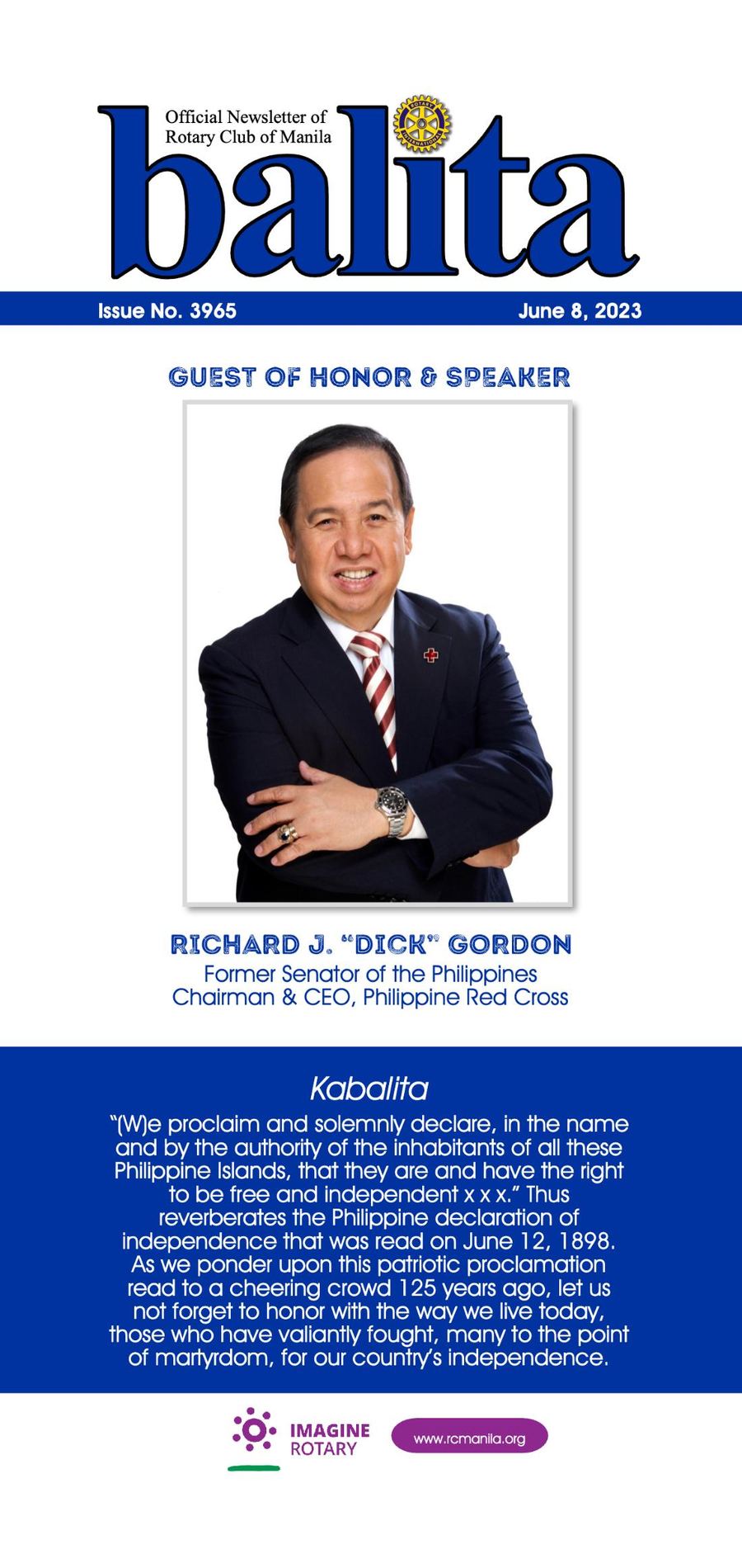 Balita issue 3964, PDF page 1