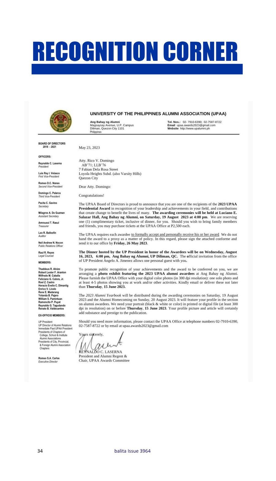 Balita issue 3965, PDF page 36