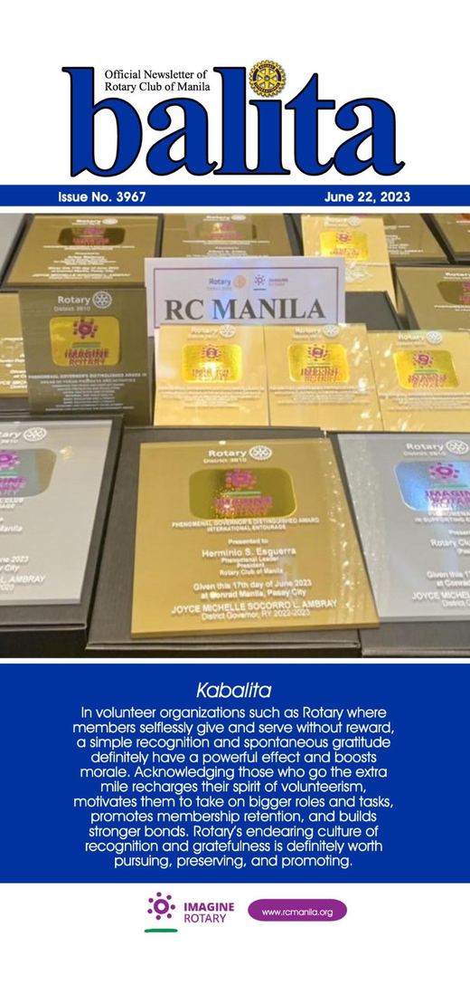 Cover of Balita issue 3967