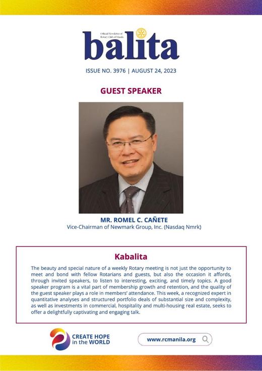 Cover of Balita issue 3976