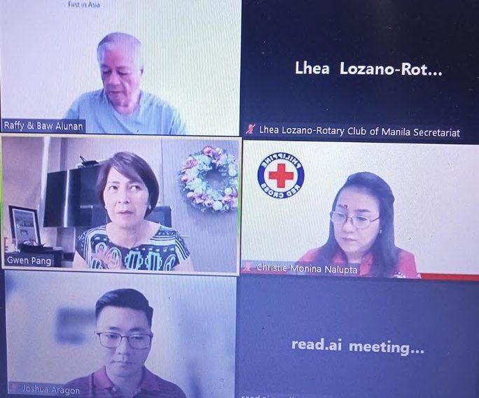 Meeting with Philippine Red Cross to Discuss Potential Partnership