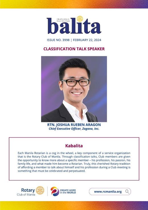 Cover of Balita issue 3998