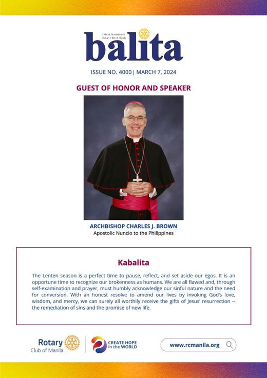 Cover of Balita issue 4000