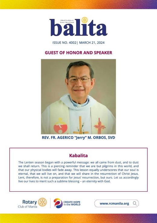 Cover of Balita issue 4002