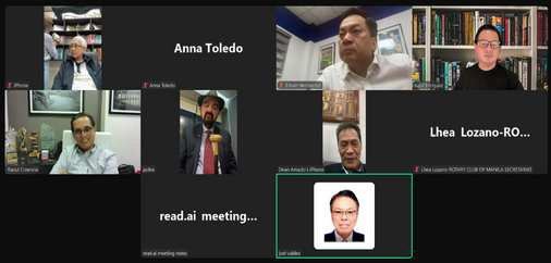 Rotary Club of Manila’s Journalism Awards 2024-2025 Planning Meeting