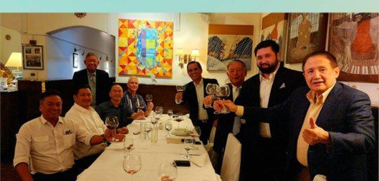 Manila Rotarians Welcome Visiting Sister Club RC Osaka East