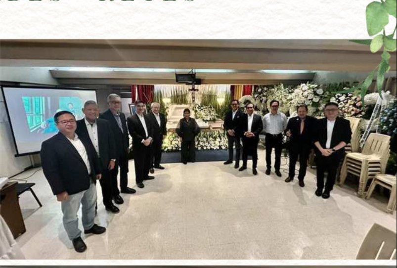 A Memorial Service for Past President Crispino “Babes” Reyes