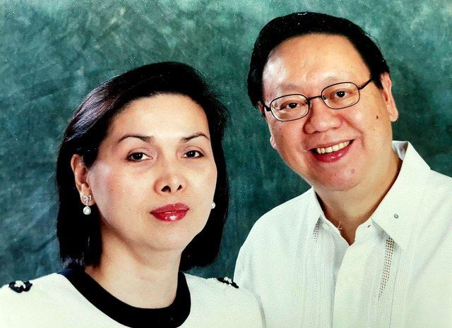 The official portrait of Rotary International District 3810 Governor Vince Carlos and First Lady Tina, taken during his term of service.