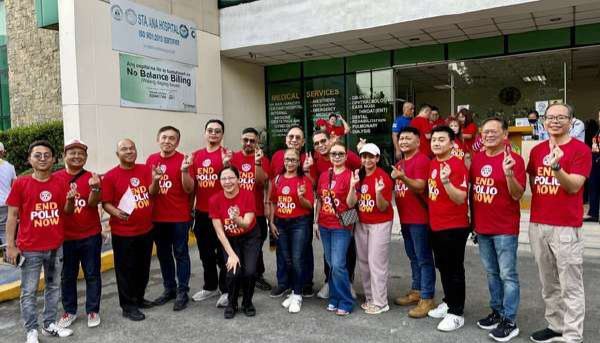 End Polio motorcade