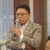 Open Forum: DG Panga engaged in an interactive conversation with PVP Joel Valdes, Rtn. Gani Macatoman, PD Beda Fajardo, PP Chito Zaldarriaga, and PIA Jordan Pizarras