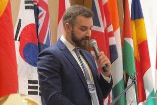 Rotarian Daniel C. “Dan” Obradó formally introduced the recipient of the Rotary Club of Manila Outstanding Ambassador Award for 2026.
