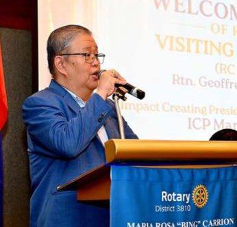 Club Secretary Albert S. Alday led the recitation of The Four-Way Test and warmly welcomed the guests and visiting Rotarians.