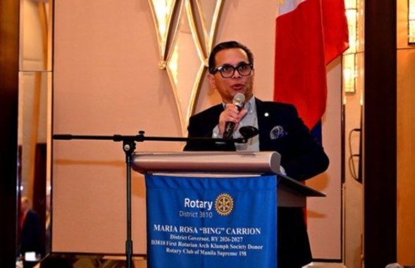 COMELEC Chairman and Immediate Past President Atty. Raoul Creencia officially proclaims the winning candidates elected to the Rotary Club of Manila Board of Directors for Rotary Year 2027–2028.
