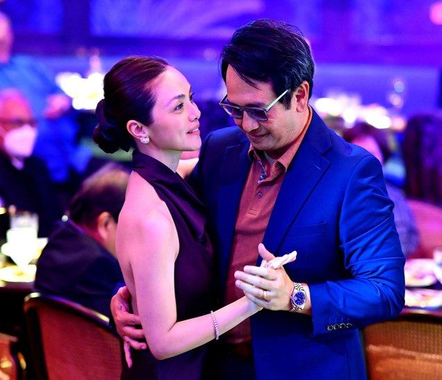 A dance to remember as Director Nico Valencia and his wife, Zyrene, share a tender moment during our Timeless Duets fellowship. As "They Can't Take That Away from Me" brought the program to a close, their slow dance encouraged other Rotarians and their partners to join them, adding a lovely final scene to an evening of music and friendship.
