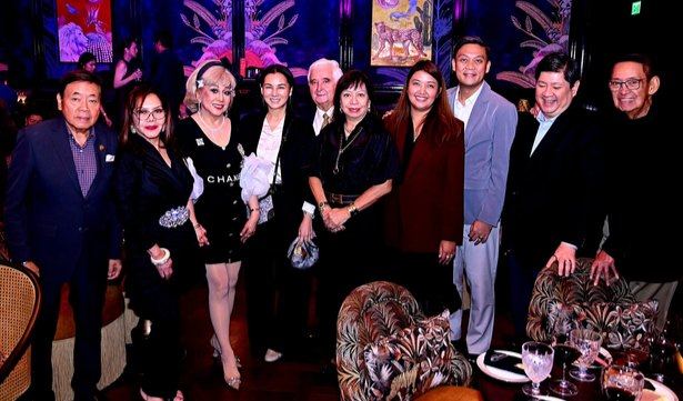 Together for a keepsake of a wonderful evening, our Manila Rotarians and their significant others gather for a photograph during "Timeless Duets". Their smiles reflect the warmth that made this first-of-its-kind Club fellowship so well received, as beautiful music, good food, and lively company gave everyone reason to celebrate.