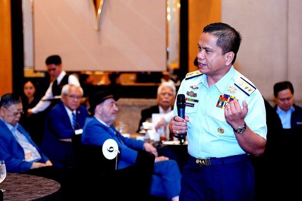 Rear Admiral Jay Tarriela engages members of the Rotary Club of Manila during an illuminating presentation on the West Philippine Sea. Speaking with conviction, he explains the strategic realities confronting the country and underscores the vital roles of transparency, public awareness, and civic vigilance in defending Philippine sovereignty and national interests.