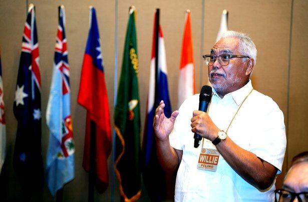 Past RCMFI President Willie Pelino raises a thought-provoking question during the open forum, contributing to the Rotary Club of Manila's substantive exchange with guest speaker Rear Admiral Jay Tarriela on the challenges surrounding the West Philippine Sea and the defense of the country's maritime interests.